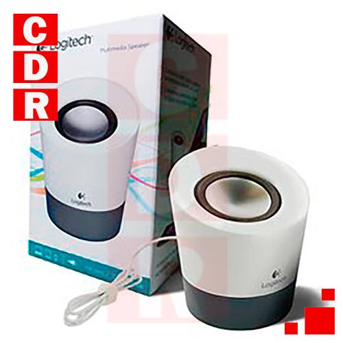 PARLANTE Z51 WHITE (980-001266)  LOGITECHPORTATIL/ BLUETOOTH 2.0/ USB-PLUG 3.5MM/ 106.5X98.6X98.6MM/ 285GRS