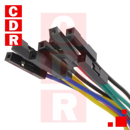 JUMPER WIRE 15CM HEMBRA A HEMBRA