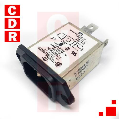 FILTRO DE LINEA 6A 22X50X35MM PANEL METALICO F2402CA06 CURTIS IND.