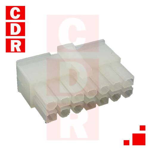 43025-1000 HOUSING MICROFIT 3.0 (2X5) TO CABLE MPH (FOR FEMALE TERMINAL) MICRO FIT 3.0MM (0,118) OEM