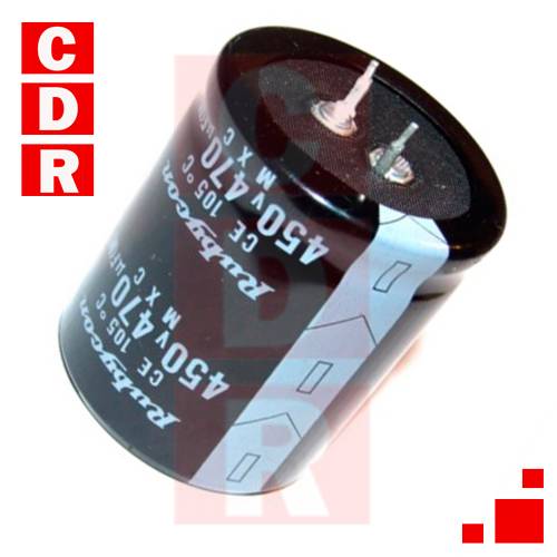 CAP. ELECTR. BLINDADO 470UF 450V 35X50MM KETUO