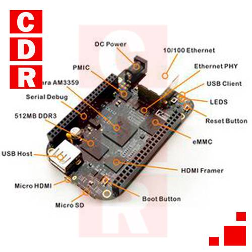 BB BLACK AM3358 ARM CORTEX - A8 REV.C