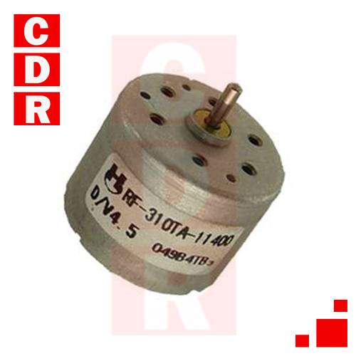 MOTOR CC 12V (CCW) 1600-3200 RPM (2 VELOCIDADES) SERIE EG-530KD-2B  OEM
