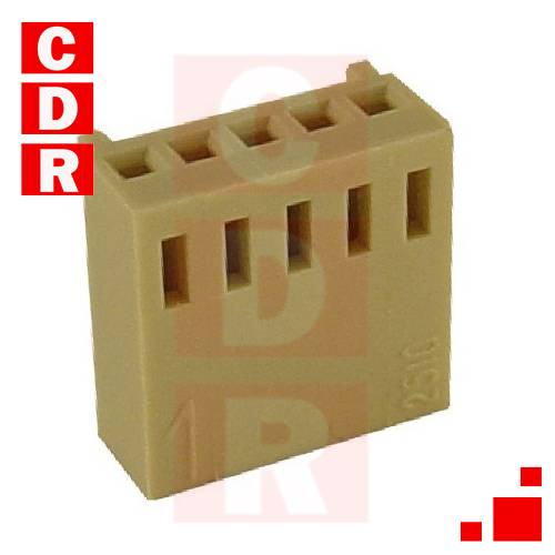 HOUSING .1 HEMBRA/CABLE 6 VÍAS