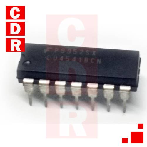 CD4541BE IC CMOS PROGRAMMABLE TIMER DIP-14 CASE TI