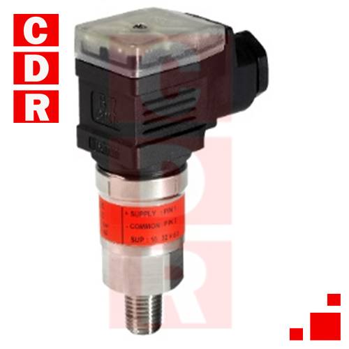 MBS3100 060 G3722 PRESSURE TRANSMITER DANFOSS0 TO 6 BAR 4-20MA SUPPLY PIN 1 COMMON PIN 2