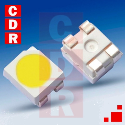 LED SMD (3528) 3 CHIPS, 3000MCD 120°, ROJO 625NM