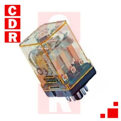 RELEVADOR TRIPLE INVERSOR RR3PA-UDC48V 3PDT 10A 48V IDEC
