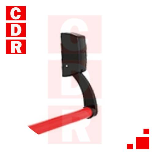 CERRADURA IMAN 180KG DE RETENCION CONTROL DE ACCESOS GRIS