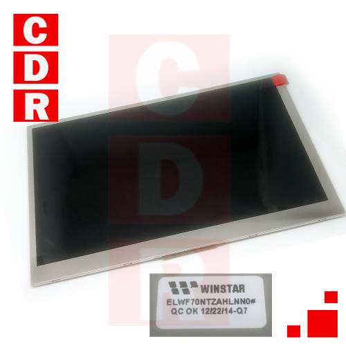 DISPLAY  7 RESOLUCIÓN 1024X600 WF70NTZAHLNN0 WINSTAR