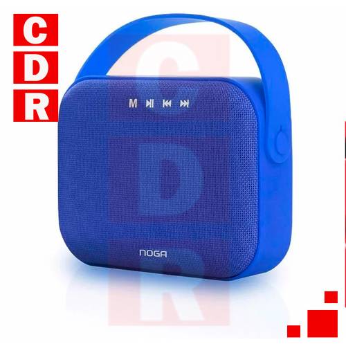 PARLANTE P65 AZUL (NG-P65AZ) NOGANETPORTATIL/ BLUETOOTH 2.1/ EDR 3.0/ WIRELESS/ USB-MICRO USB/ MICRO SD/ PLUG 3.5MM/ 3W X2 RMS/ CONTROL DE VOLUMEN