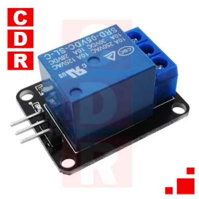 KY-019 MÓDULO DE REL&Eacute; ARDUINO DE 1 CANAL 5V