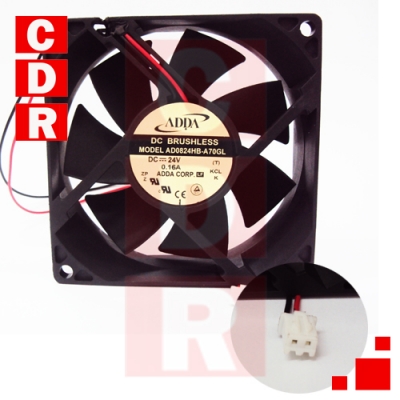 TURBINA 80X80X15MM 3