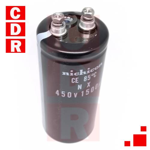 CAP. ELECTR. RADIAL 1500UF 450V SNAP- IN 35X45 MM ELITE