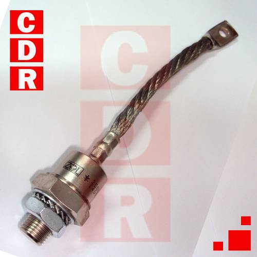 DIODO ROSCA 100A 600V CATODO ROSCA (M12X1.75) 100U060 ZL