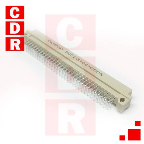 EUROCONECTOR DIN41612 (A+C) MACHO 2X32 90º