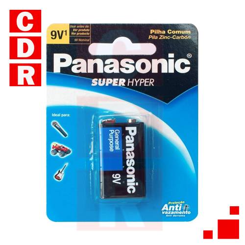 BATERÍA ALCALINA 9V PANASONIC