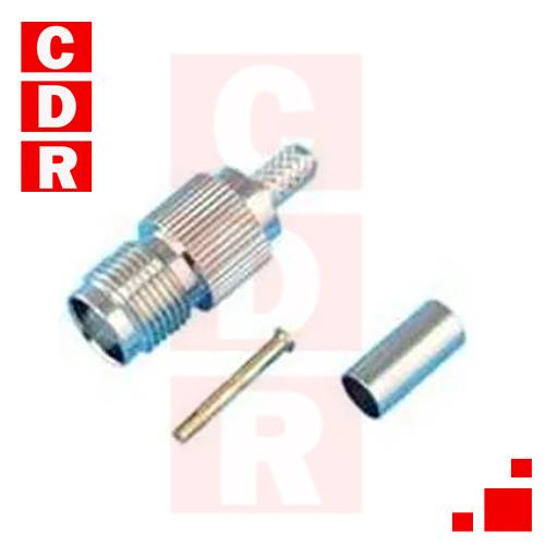 TNC HEMBRA P/CRIMP. RG58 CAMBRIDGE