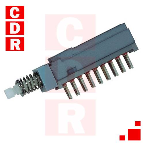 LLAVE PUSH SWITCH 6 INV 0,3A 30V ON-ON C/RETENCION (MINI)