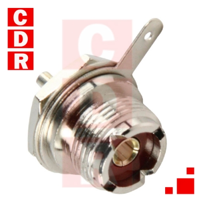 UHF HEMBRA P/CHASIS C/TUERCA CAMBRIDGE