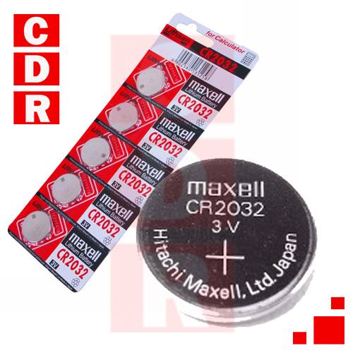 CR2032 PILA DE LITHIUM 3V MAXELL