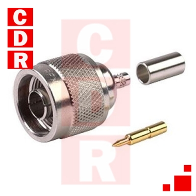 N MACHO P/CRIMP. RG213