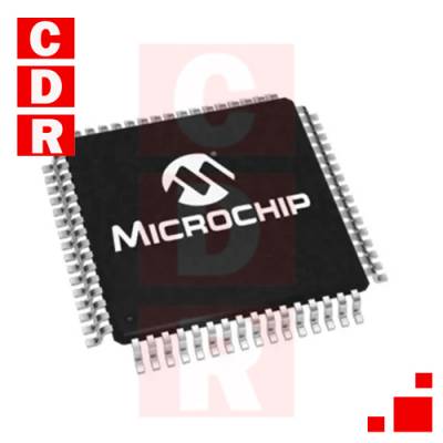 DSPIC33EP512GM706-I/PT  TQFP-64 CASE MICROCHIP16-BIT DIGITAL SIGNAL CONTROLLERS WITH HIGH SPEED PWM