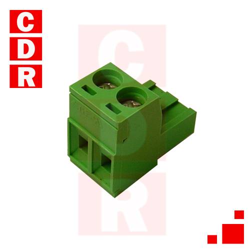 BORNERA ENCHUFABLE 2 POLOS 10A HEMBRA CABLE