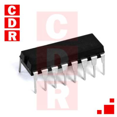 74HC4017B CMOS DECADE COUNTER/DIVIDER DIP-16 CASE