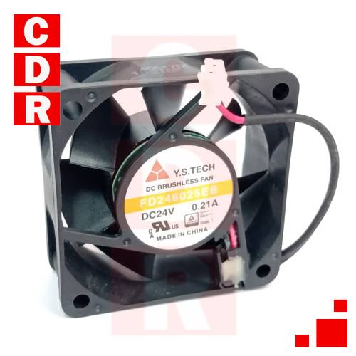 FD246025EB FAN DC24V  0.21 A  60X60X25MM Y.S. TECH