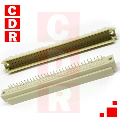 EUROCONECTOR A+C MACHO RECTO 2X32