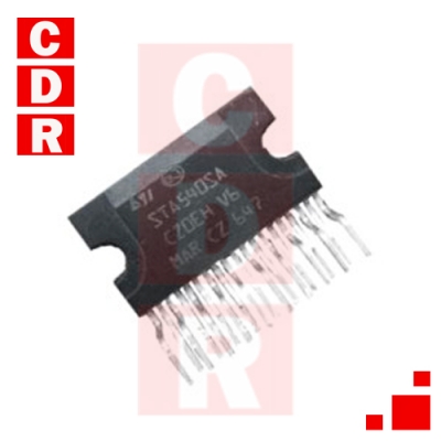 STA540SA ZIP-19 CASE ST4 x 10W DUAL/QUAD POWER AMPLIFIER