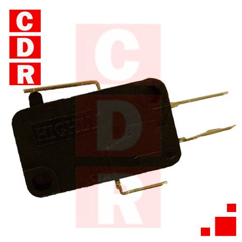 LLAVE MICROSWITCH 10A 250V P/CABLE LEVA SUPER CORTA (14MM)