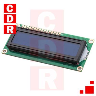 I2C LCD INTERFACE + ARDUINO DISPLAY WITH BLUE BACKLIGHT 