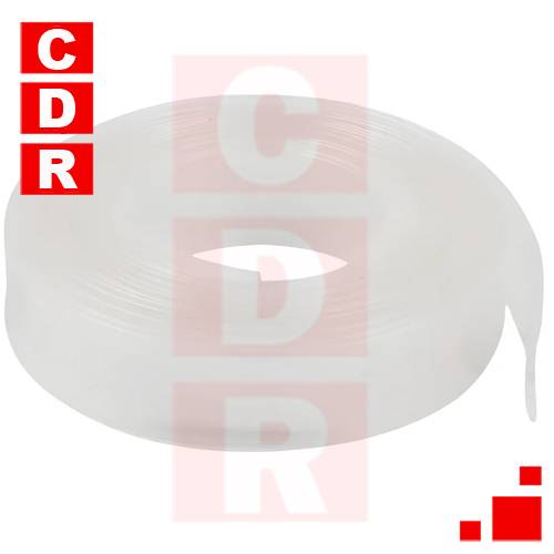 TERMOCONTRAIBLE 25MM EXP / 12.5MM CONT. X METRO TRANSPARENTE