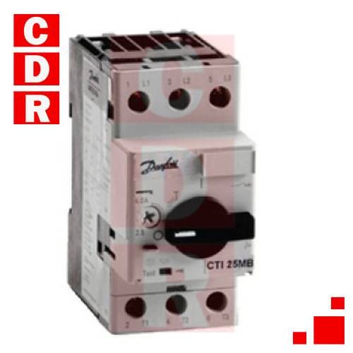 CTI25M 047B3147 CIRCUIT BREAKER 2X5-4.0 AMPS DANFOSS