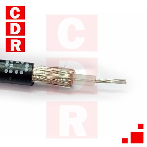CABLE COAXIAL RG174/U D=2.5MM 50OHMS X METRO