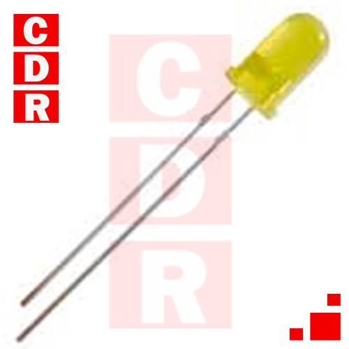 LED 5MM AMARILLO DIFUSO