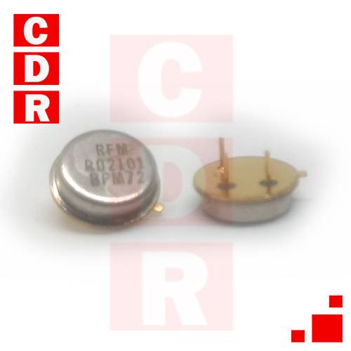 RO2101 RESONADOR 433.92MHZ SAW 1-PORT TO39-3 CASE