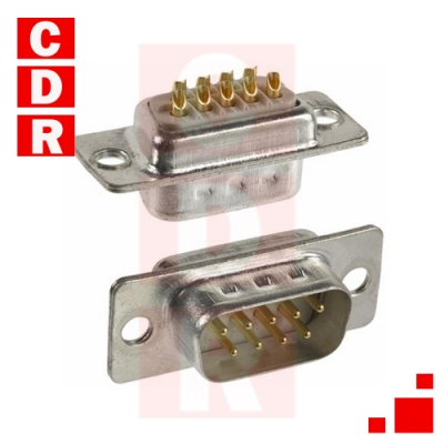 DB9 MACHO 9 CONT. P/CABLE