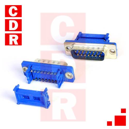 DB15 MACHO 15 CONT. P/C. PLANO