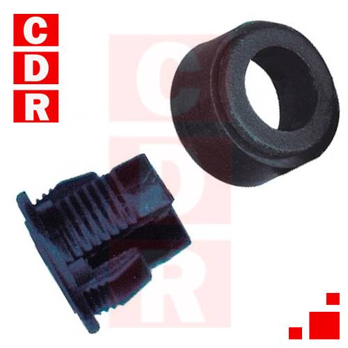 LED - PORTALED 5MM - CROMADO 1 PIEZA