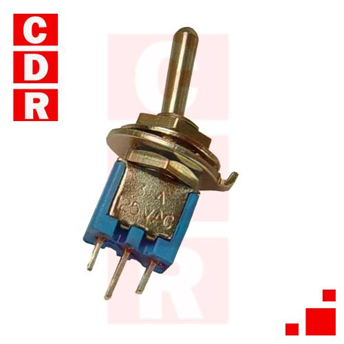 LLAVE PALANCA SIMPLE INV. ON-ON 3A 250V