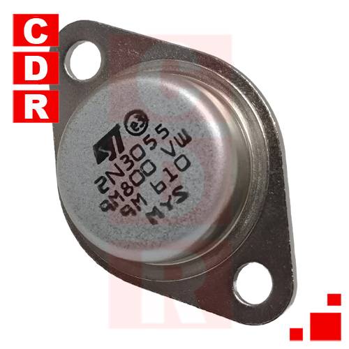 2N3055 15A 100V 115W NPN SILICON POWER TRANSISTOR TO-3 CASE MARCA ST