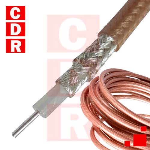 RG-142/U TEFLÓN D=4.9MM 50OHMS X METRO