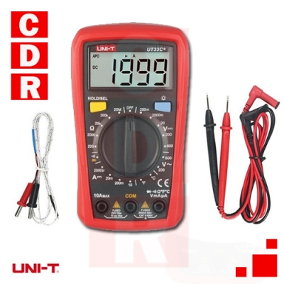 MULTIMETRO TESTER DIGITAL  UT-33C