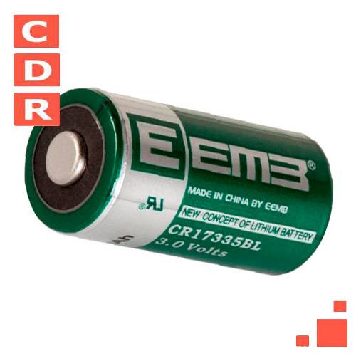 BATERIA DE LITIO BR-2/3A 3V (CR17335) S/TERMINALES EEMB