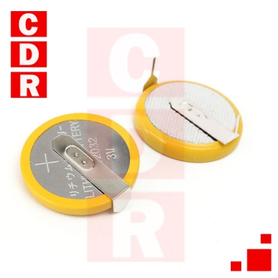 CR2032 PILA DE LITHIUM 3V C/PINES EEMB