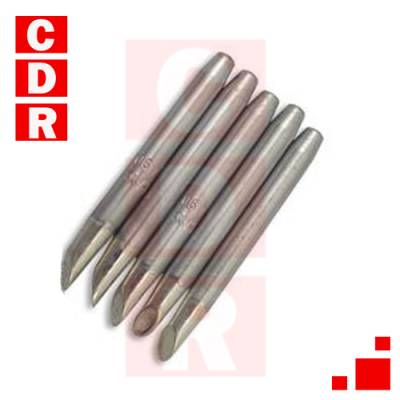1121-0490-P5 STANDARD SOLDERING TIP MINI WAVE 0.13 INCH (PACK 5 UNITS) PACEFOR USE WITH PS-90 PS-80 SP-2 AND IR-7 SOLDERING IRONS