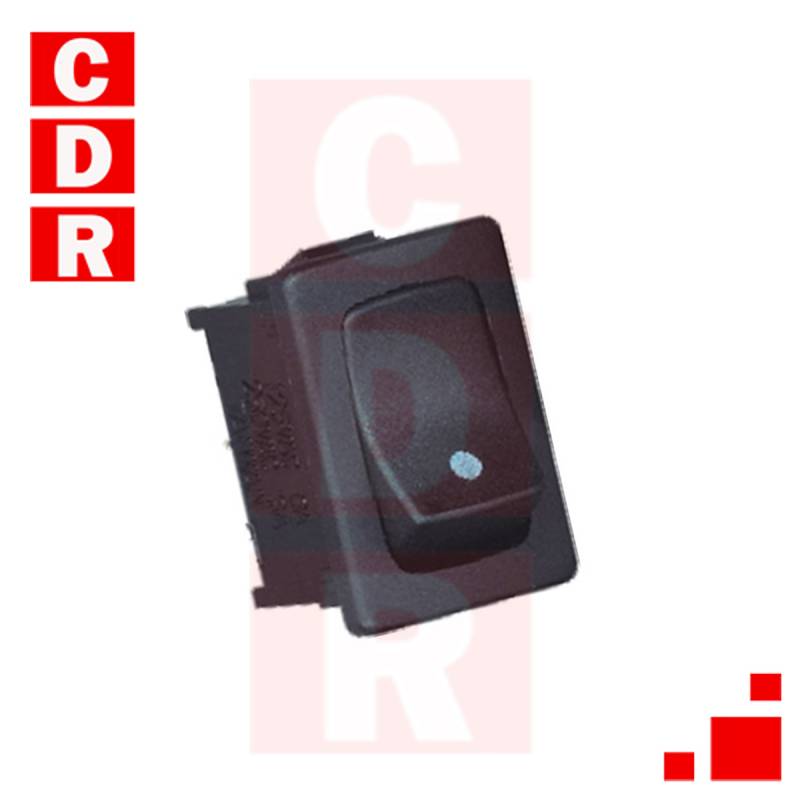 LLAVE TECLA 6A 1POLOS ON-OFF 19.2x13MM